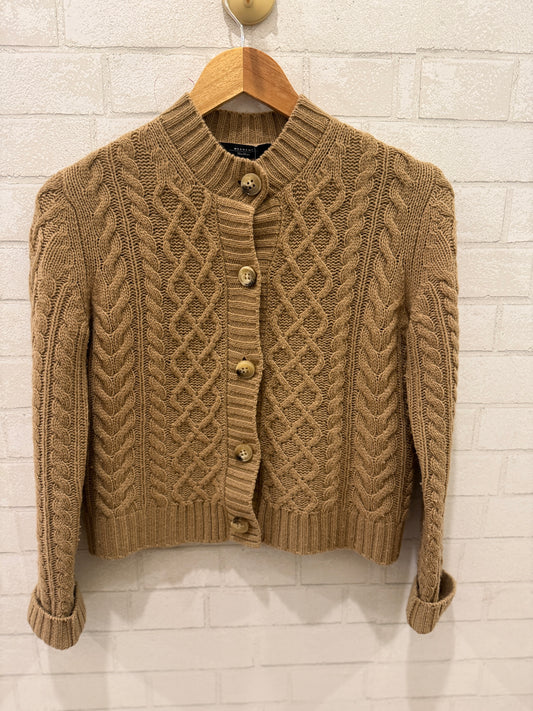 WEEKEND MAX MARA Cable-Knit Cardigan / S
