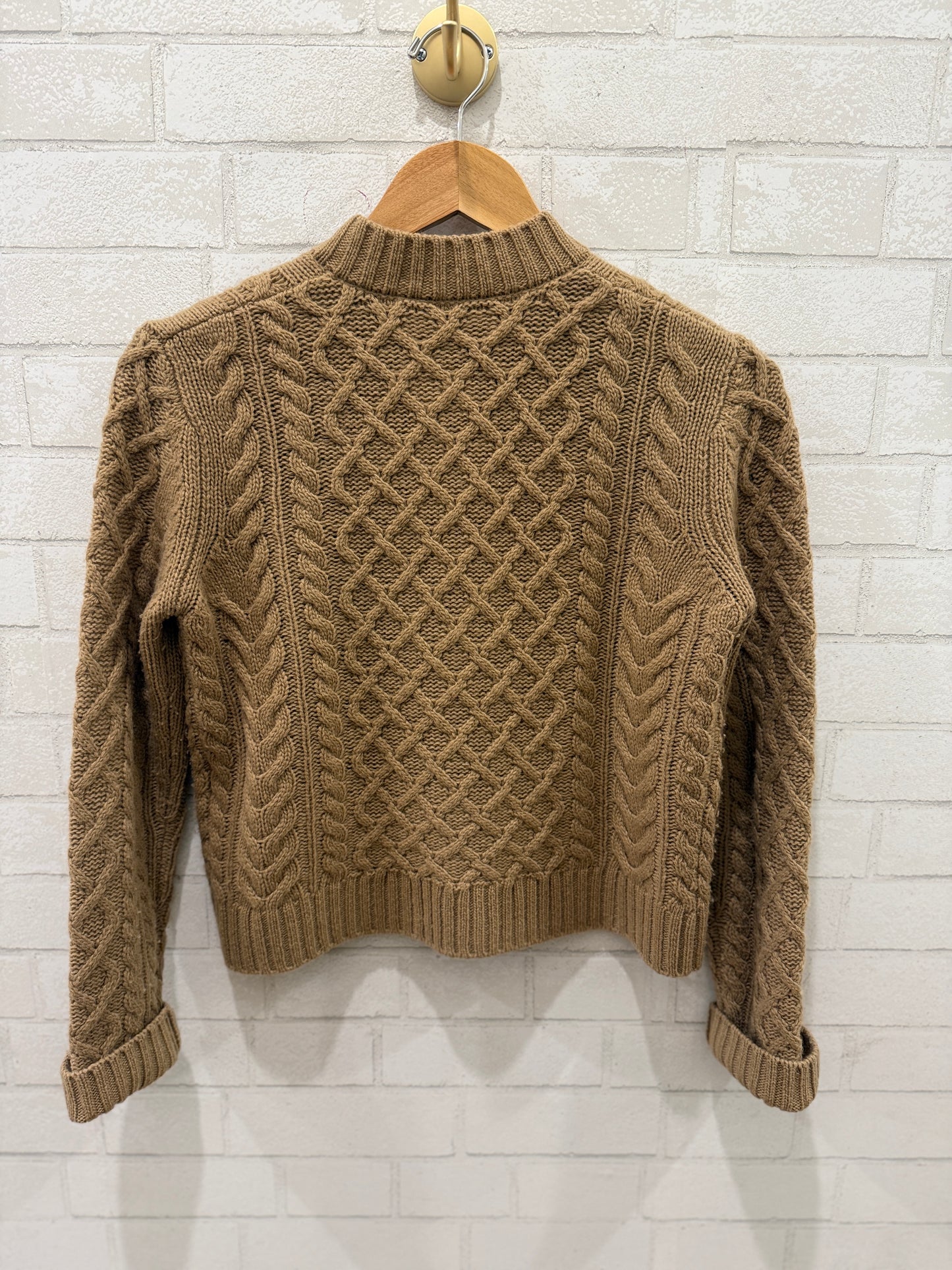 WEEKEND MAX MARA Cable-Knit Cardigan / S