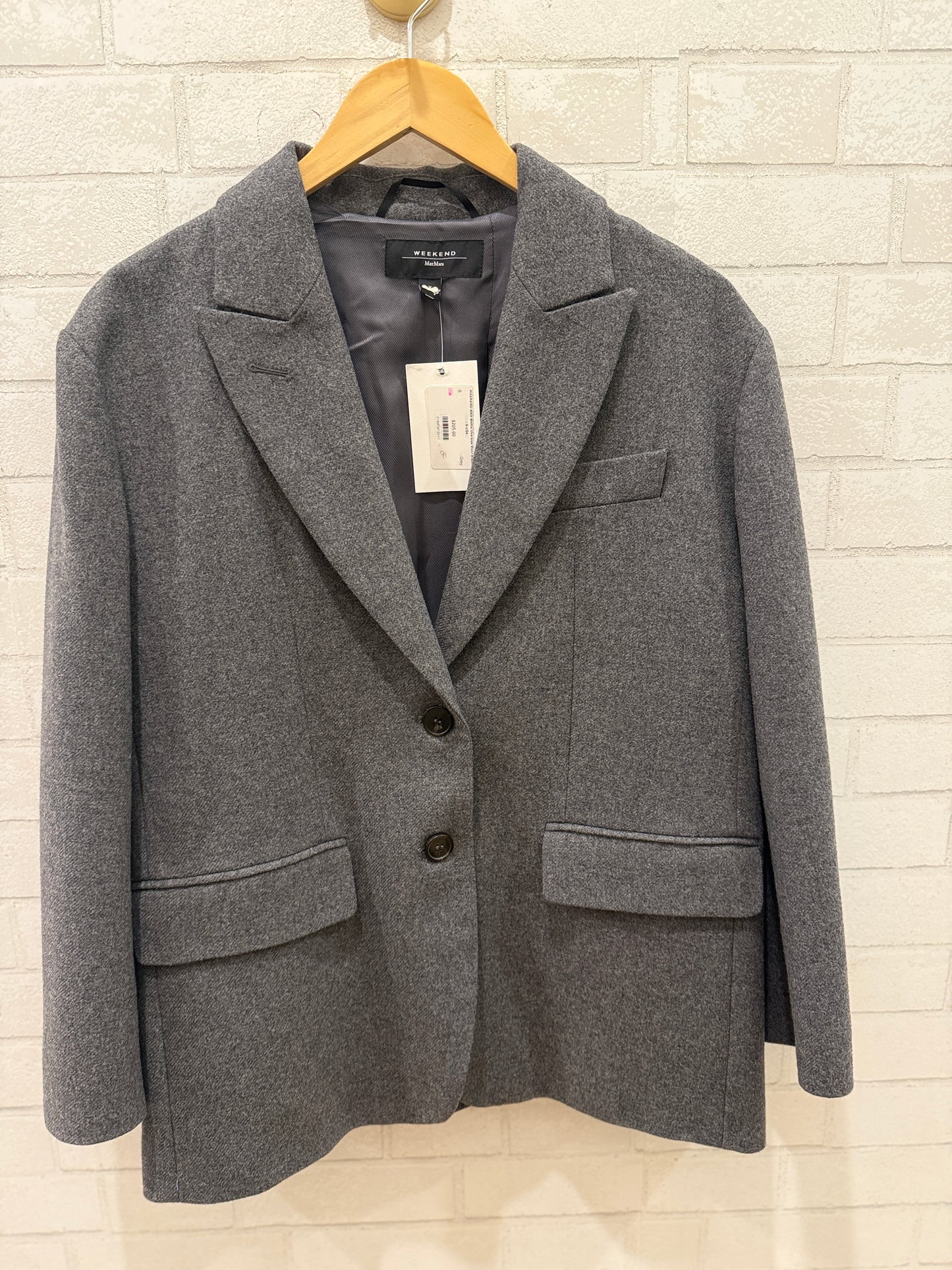 WEEKEND MAX MARA Oversize Wool Blazer / S-US4