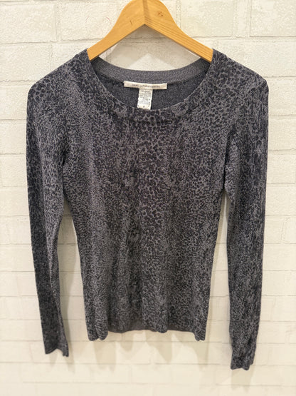 DIANE VON FURSTENBERG Snake Print Sweater / S