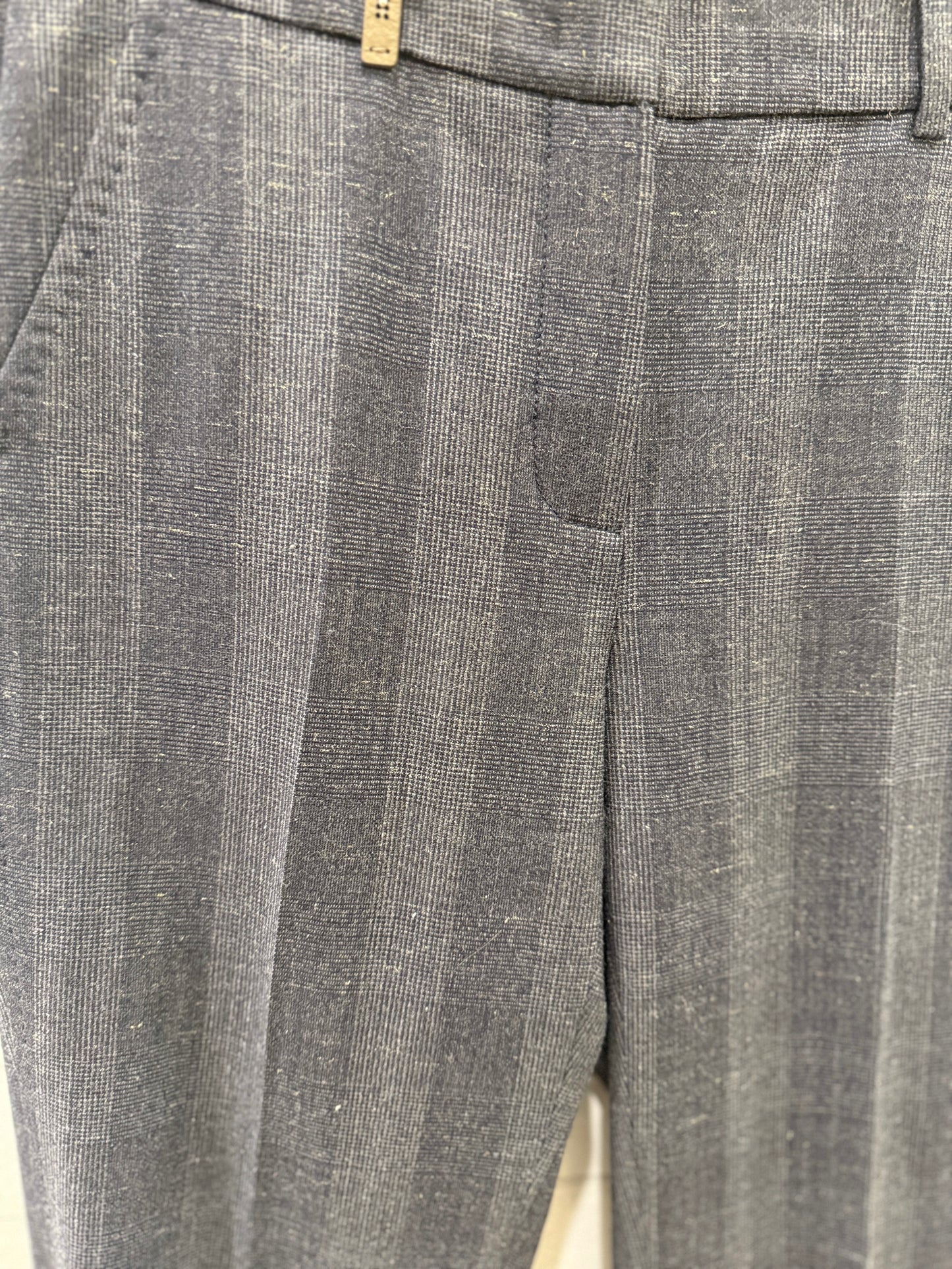 PESERICO Wool Straight Pant/M