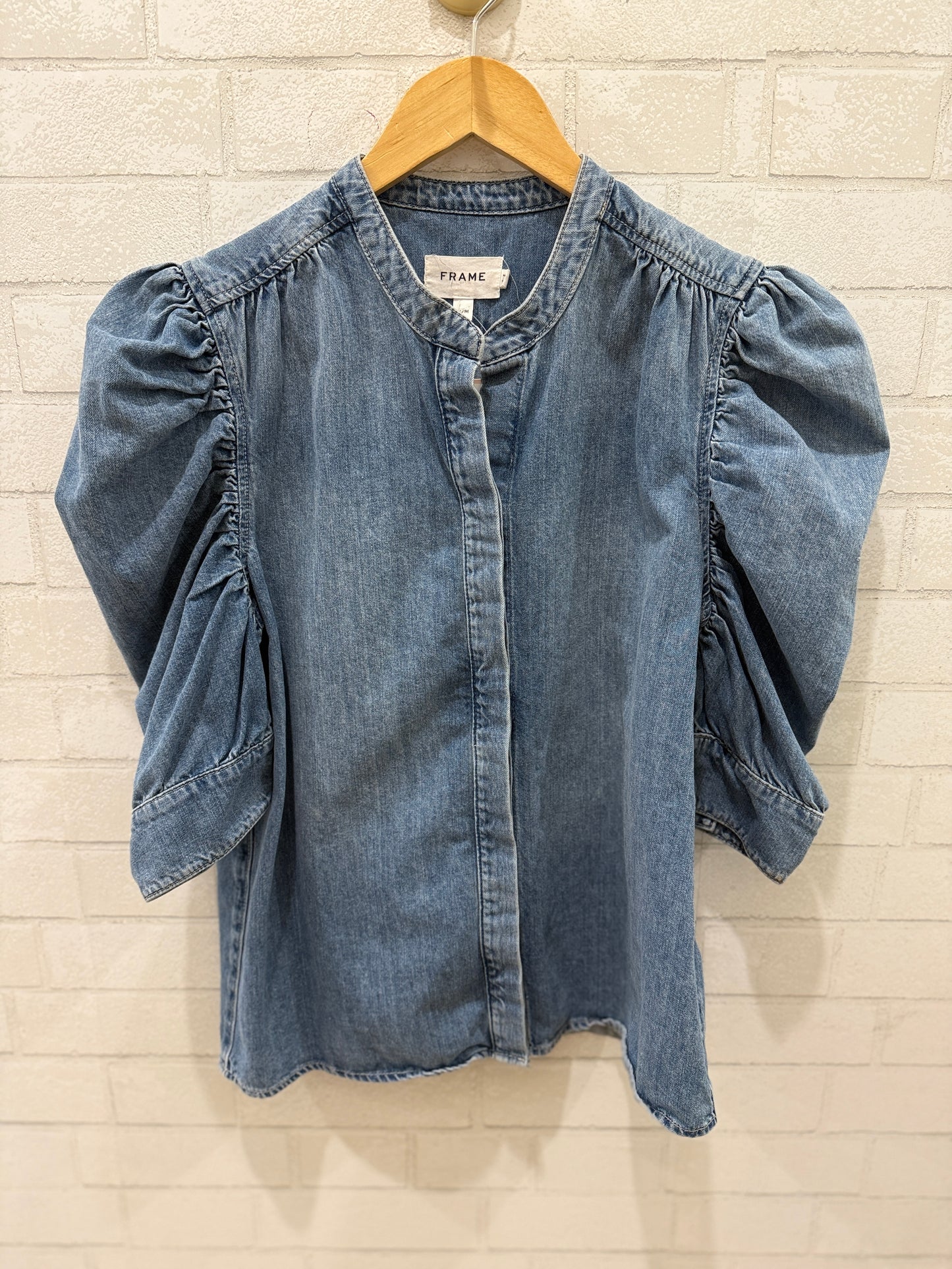 FRAME SS Denim Shirt / M