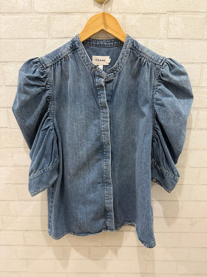 FRAME SS Denim Shirt / M