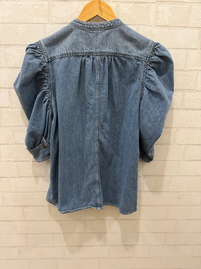 FRAME SS Denim Shirt / M