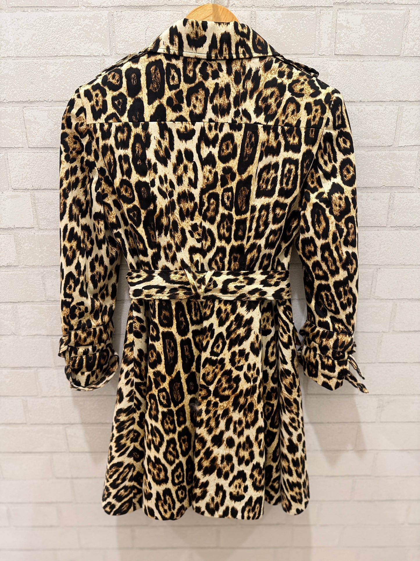 ALICE+OLIVIA Leaopard Dress Coat/ US S-EU36