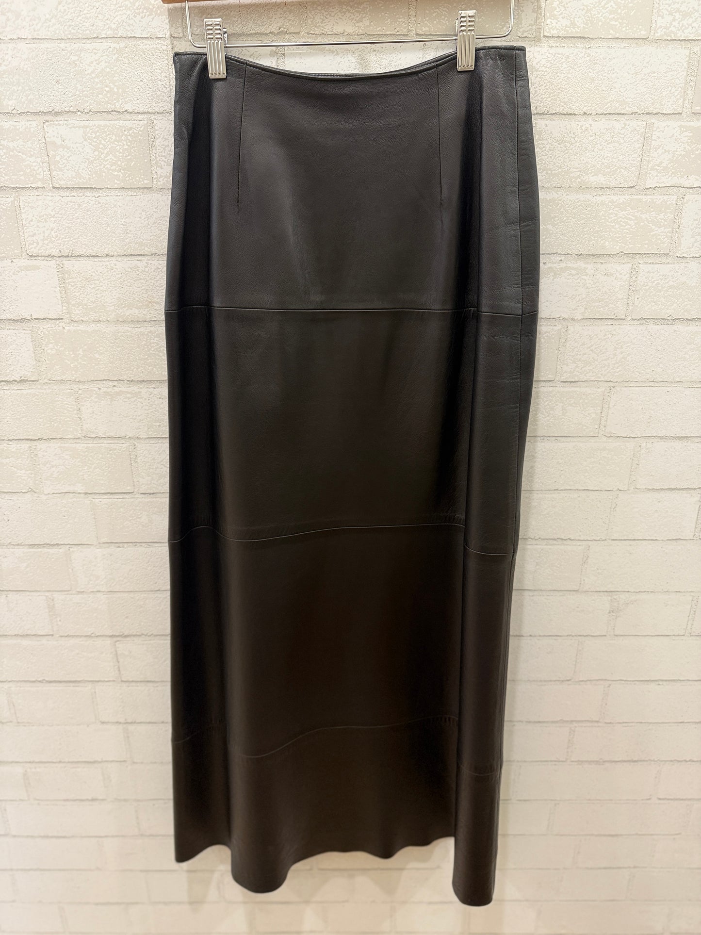 COSA NUOVA Long Leather Skirt Size L