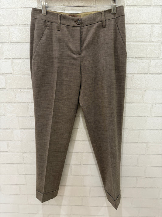 ETRO Plaid Slim Cropped Pants S-IT40