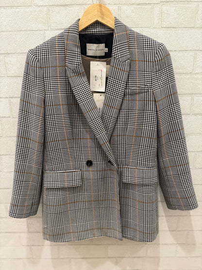 REBECCA MINKOFF Tartan Jacket/ US S-EU36