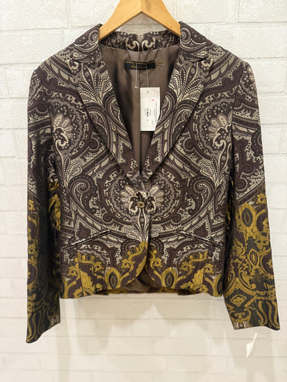 ROBERT GRAHAM NWT Embroided Jacket/US8-M