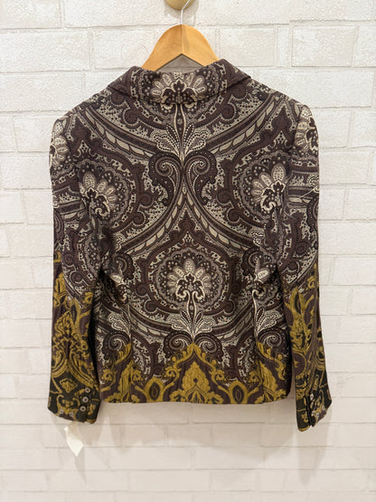 ROBERT GRAHAM NWT Embroided Jacket/US8-M