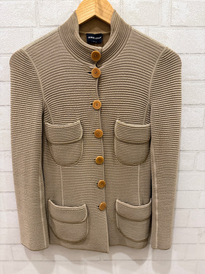 GIORGIO ARMANI Vintage Cardigan Pockets / M-EU40