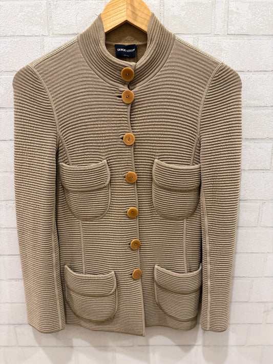 GIORGIO ARMANI Vintage Cardigan Pockets / M-EU40