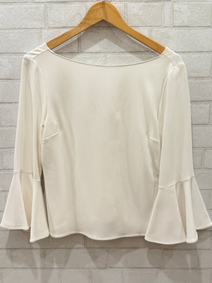 CAROLINA HERRERA Flutter Sleeves Top / S-US6