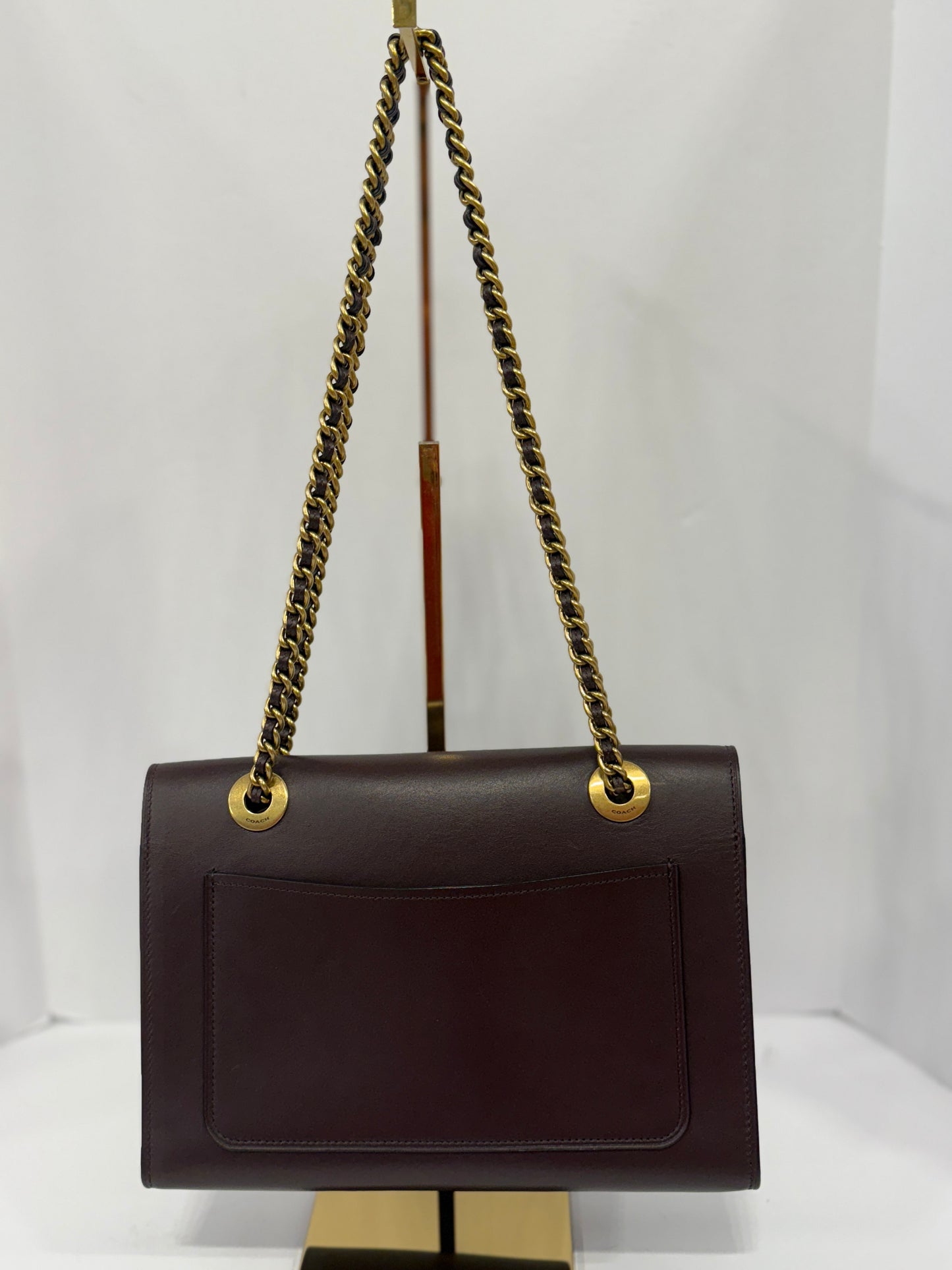 COACH NWT Crossbody Parker Bag with Snakeskin Details