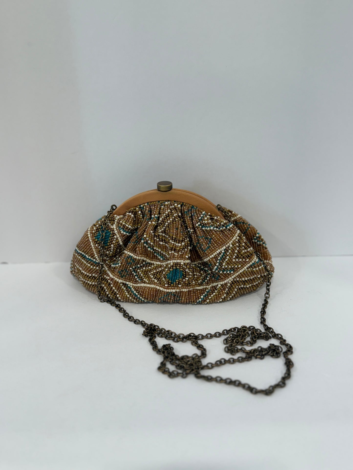 SANTI Beaded Small Clutch