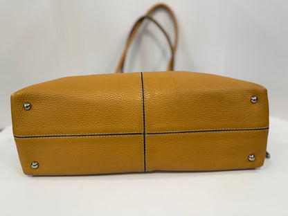 TOD'S medium Di drawstring leather tote bag