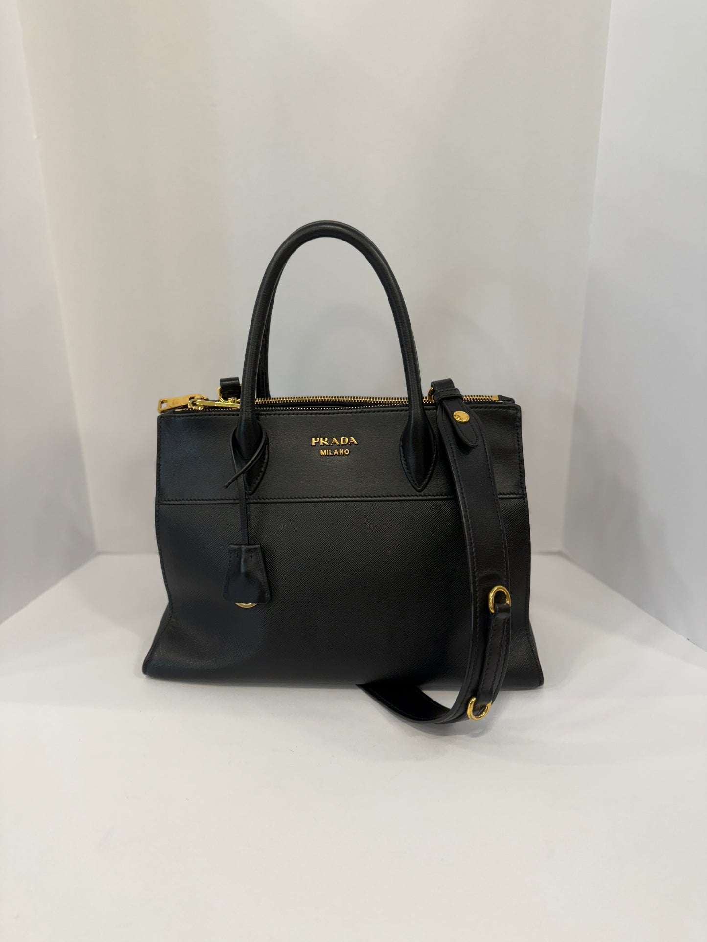 PRADA Saffiano Leather Handbag / OS