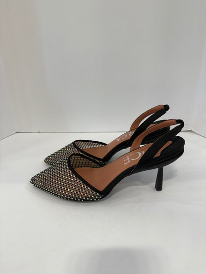 VERSA Pointy Strass High Heels Shoes/US8.5-EU 39