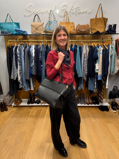 GIVENCHY Horizon Grained Calfskin Medium Tote Bag/OS