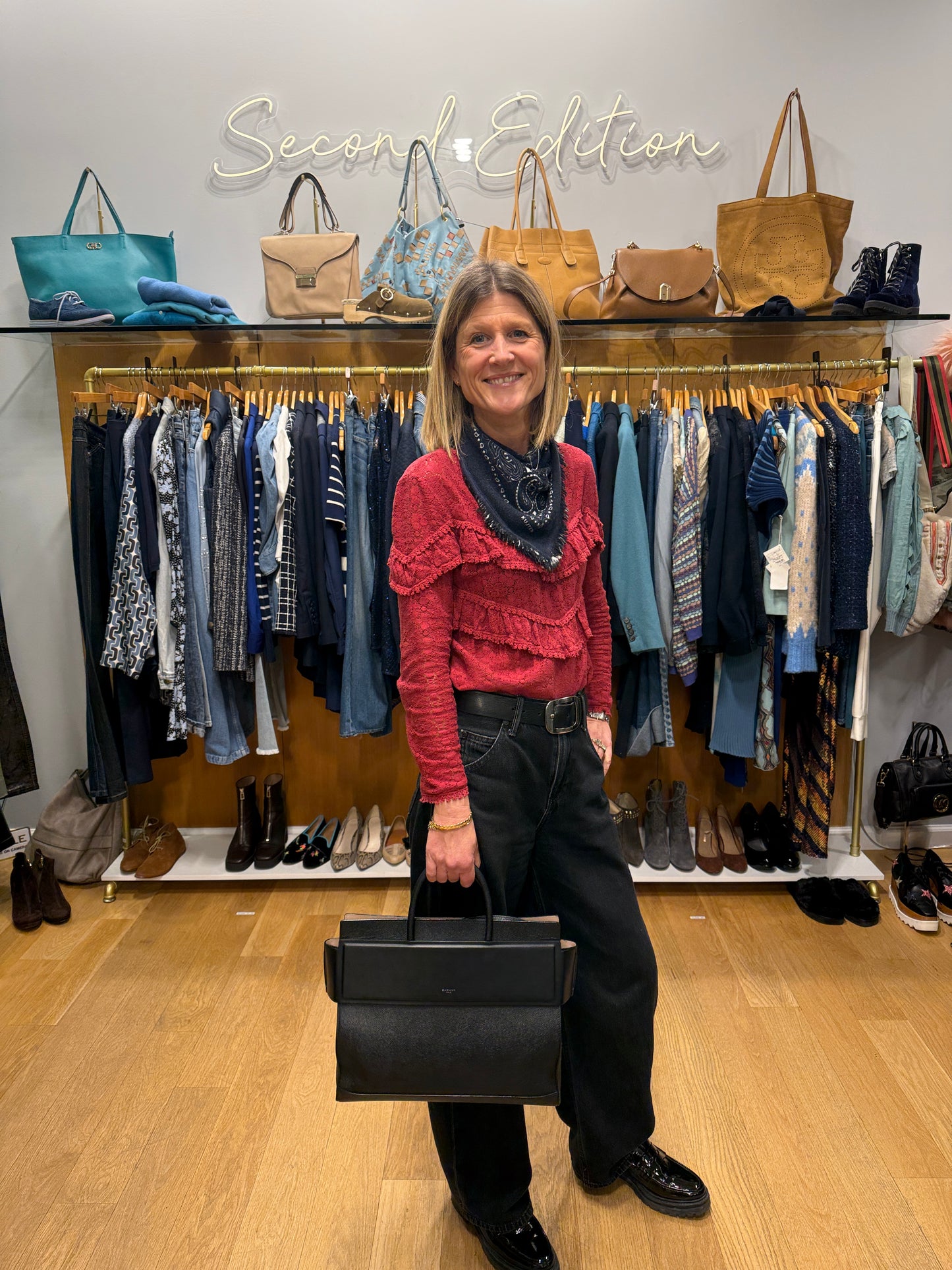 GIVENCHY Horizon Grained Calfskin Medium Tote Bag/OS