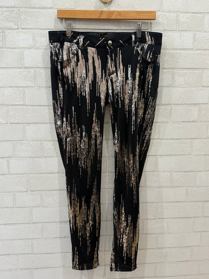 SIWY Silver Sequin Pants / M-US29