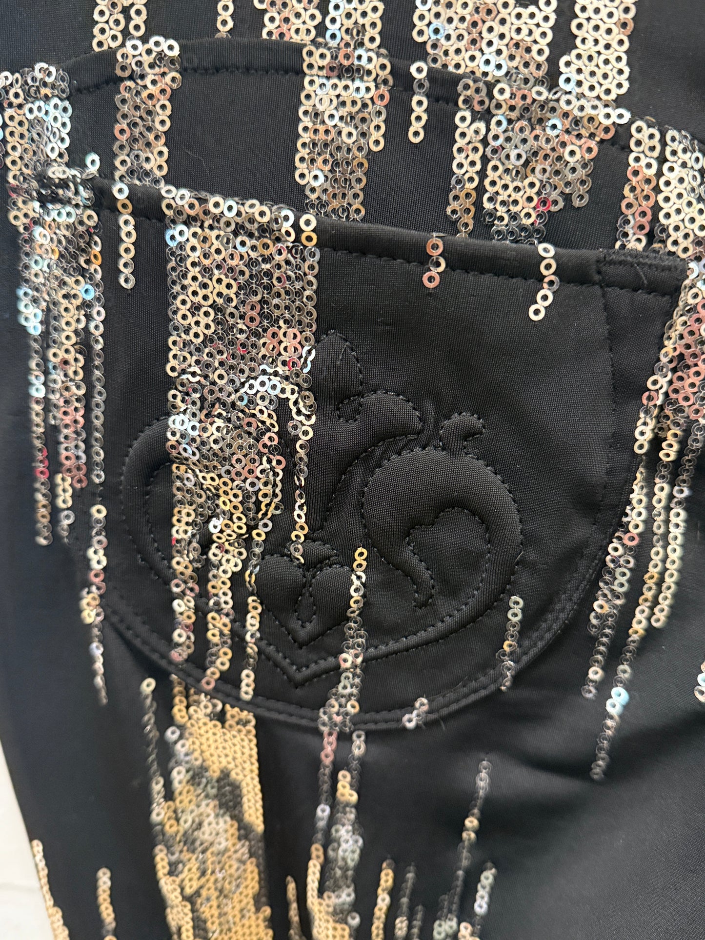 SIWY Silver Sequin Pants / M-US29