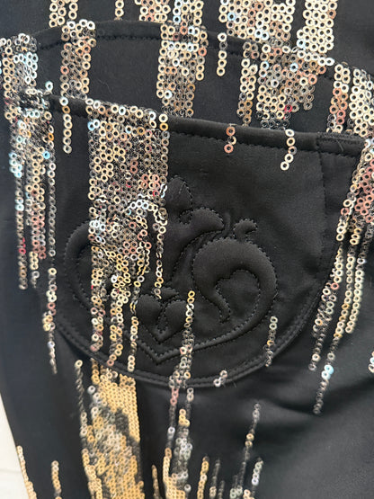 SIWY Silver Sequin Pants / M-US29