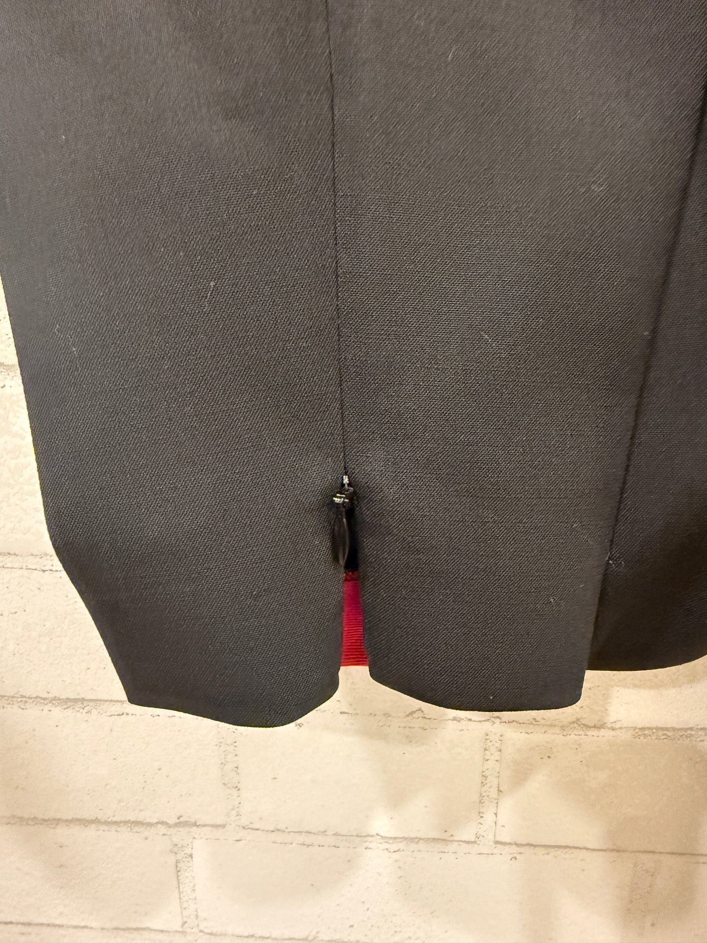 ALEXANDER MC QUEEN Wool Pants with Red Accent / L-IT46