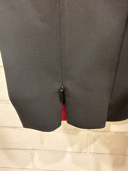 ALEXANDER MC QUEEN Wool Pants with Red Accent / L-IT46