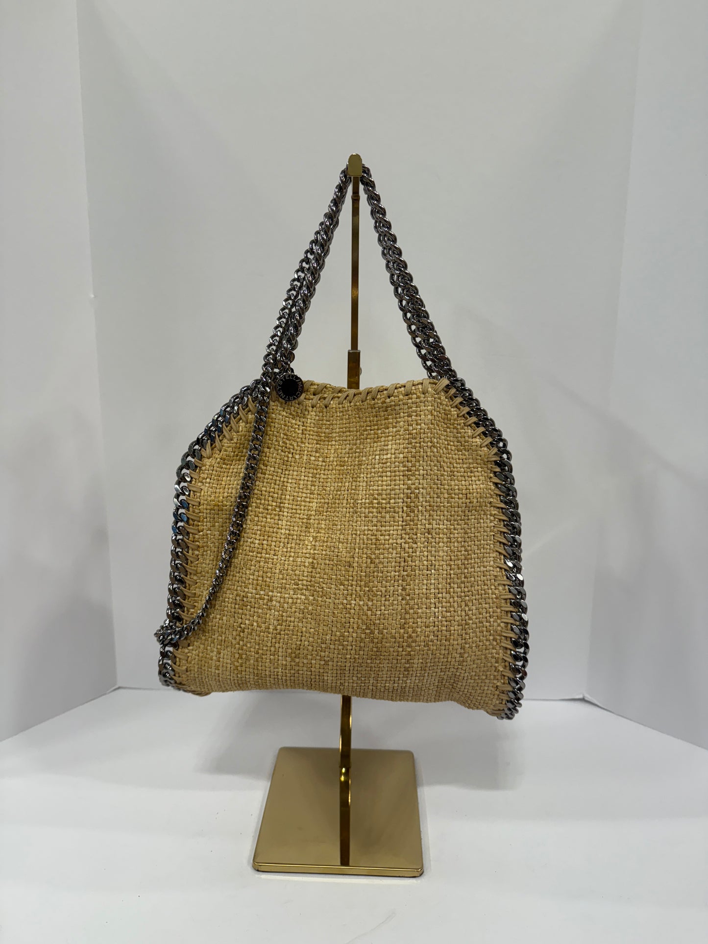 STELLA MC CARTNEY Raffia Falabella Handbag / OS
