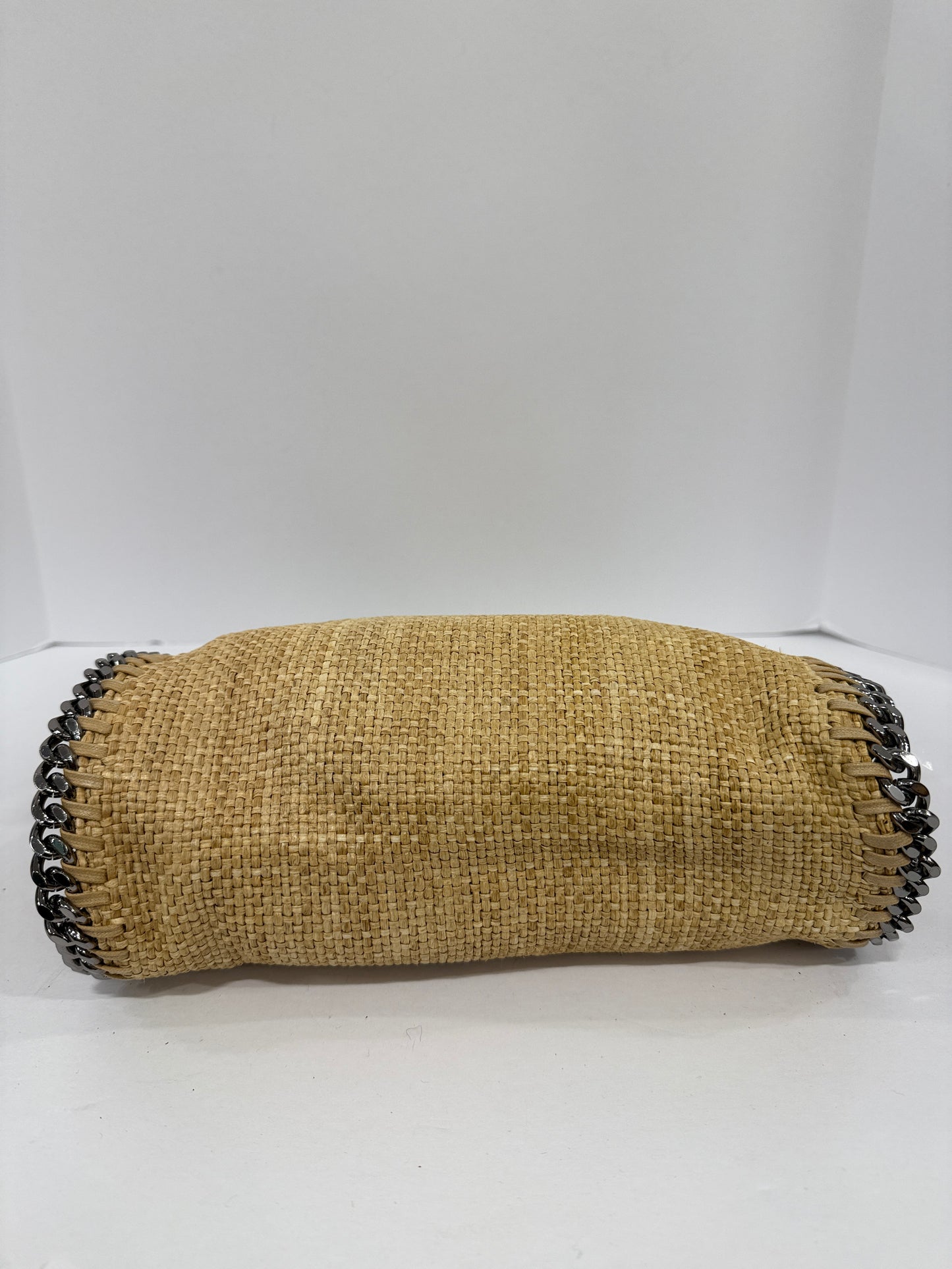 STELLA MC CARTNEY Raffia Falabella Handbag / OS