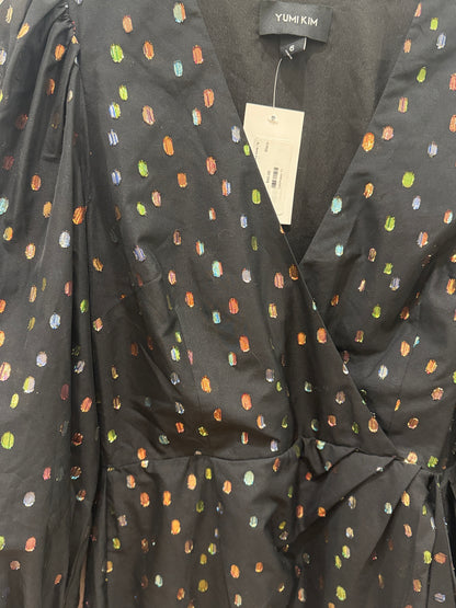 YUMI KIM Sheer Dress Lurex Polka Dots / S-US6