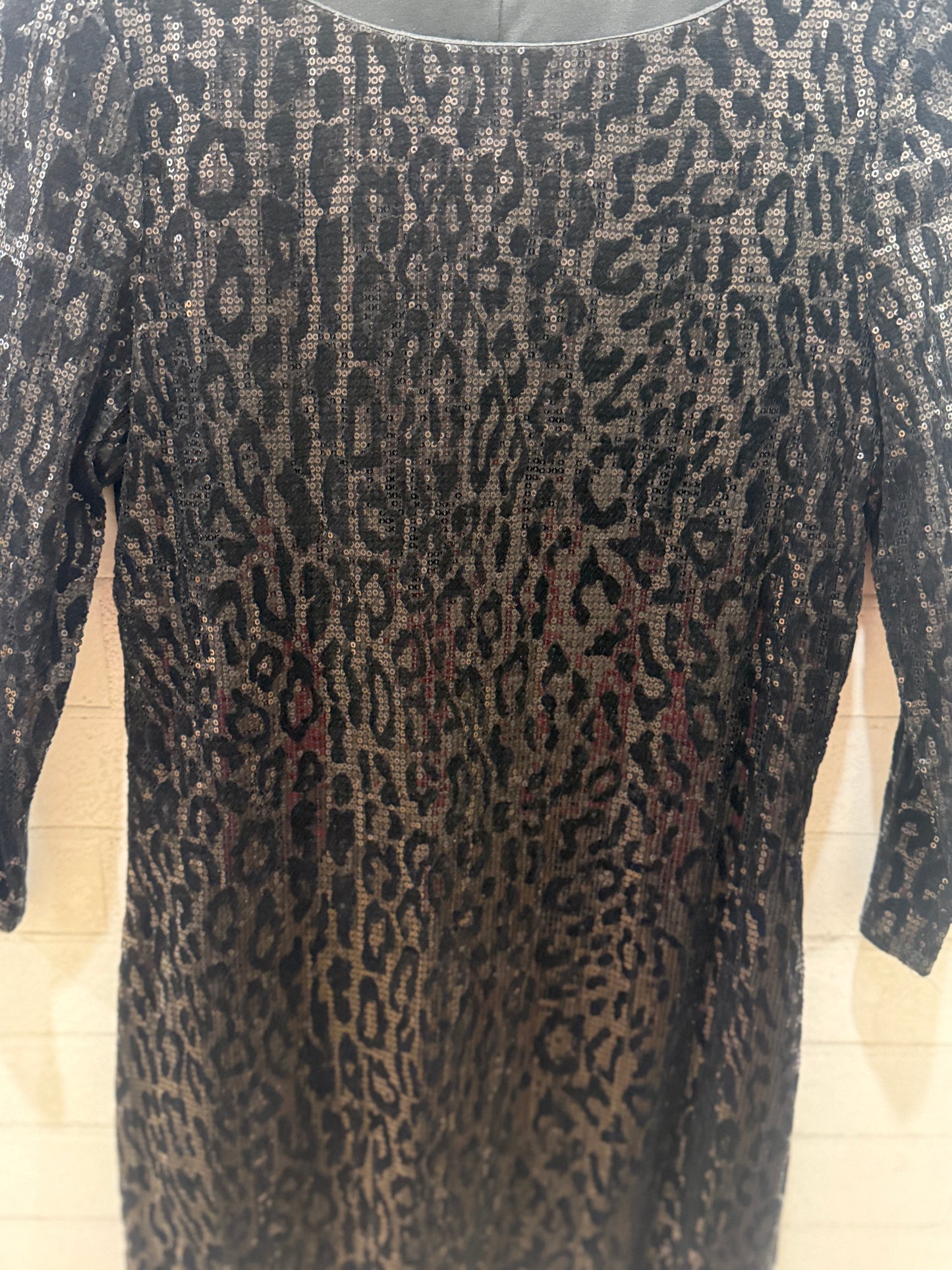 A.B.C 3/4Sleeves Mini Sequin Dress/ US M-EU38