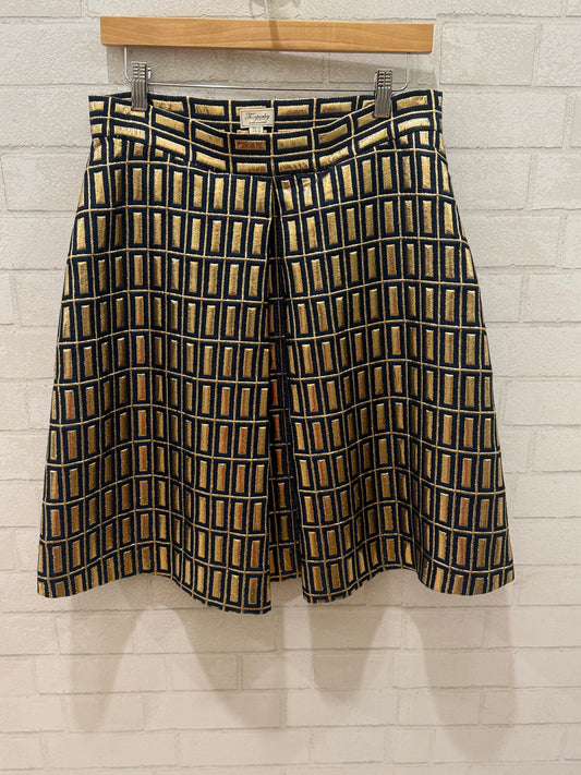 TEMPERLEY Pleated Midi Skirt/ US10_L