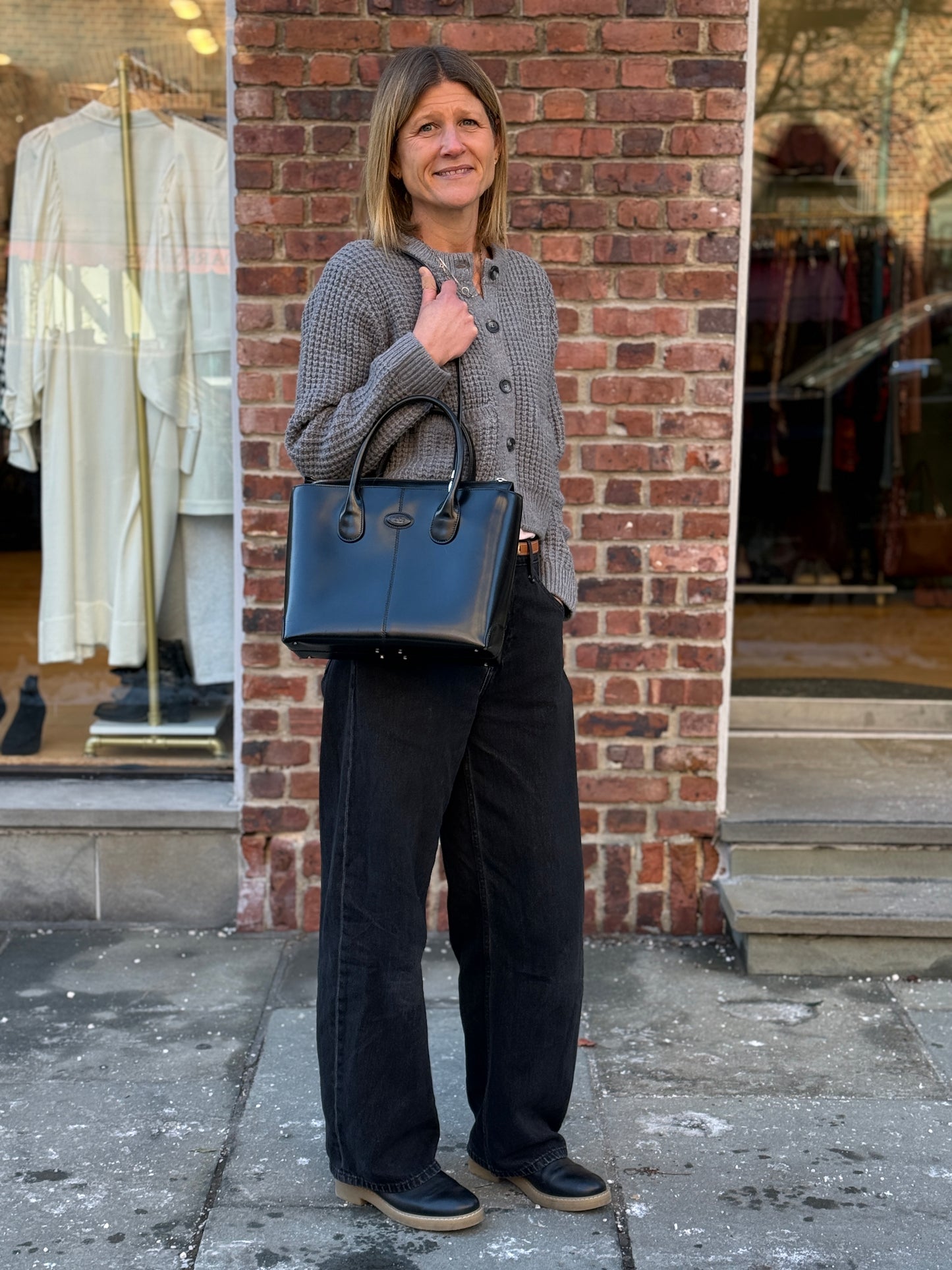 TODS Leather Tote bag with shoulder strap