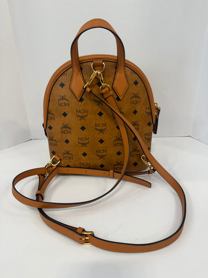 MCM NWT Anna Visetos Backpack Bag