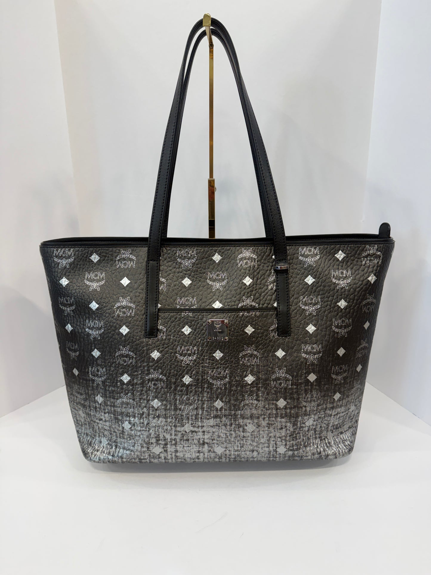 MCM Leather Tote Bag