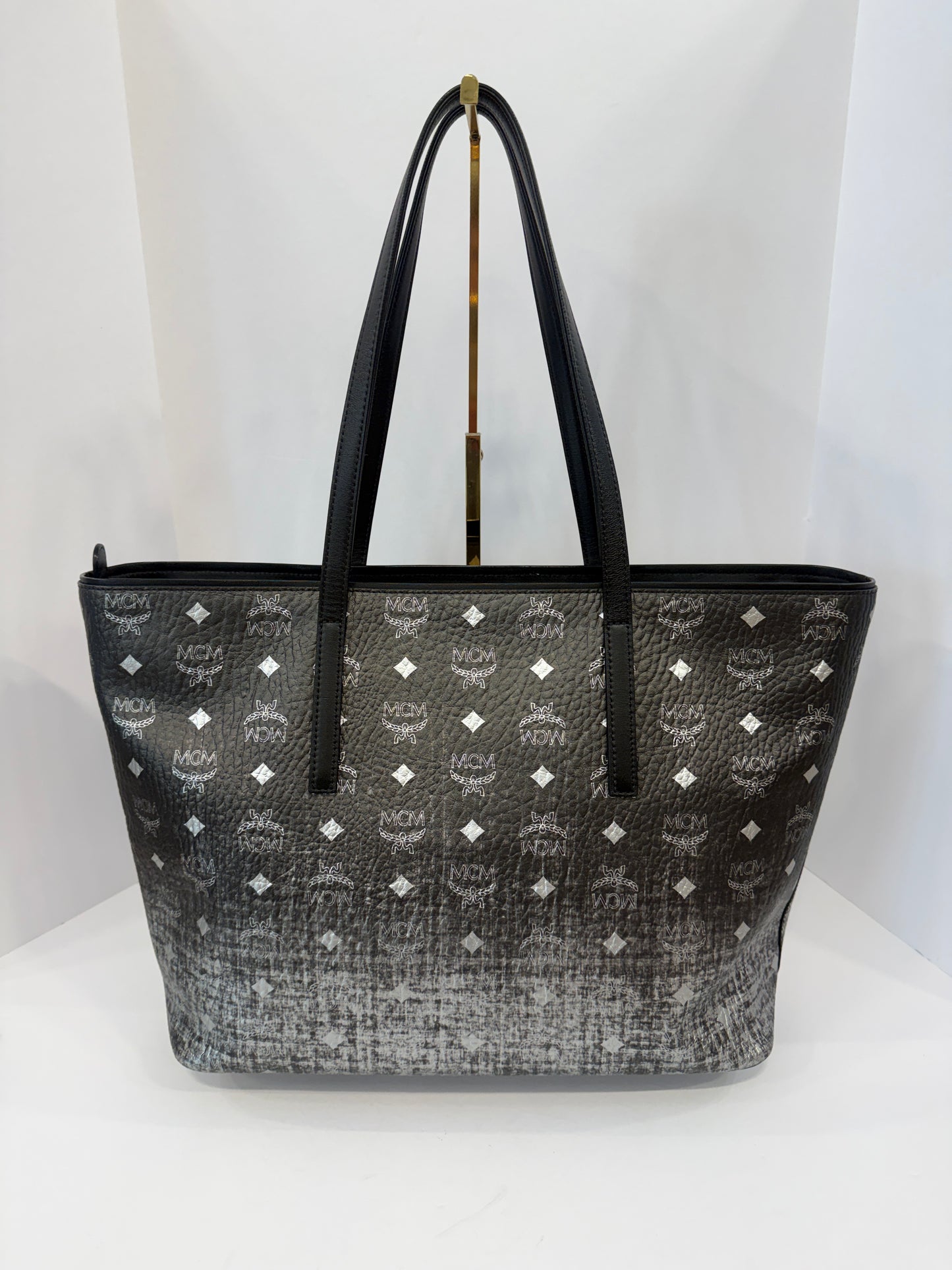 MCM Leather Tote Bag