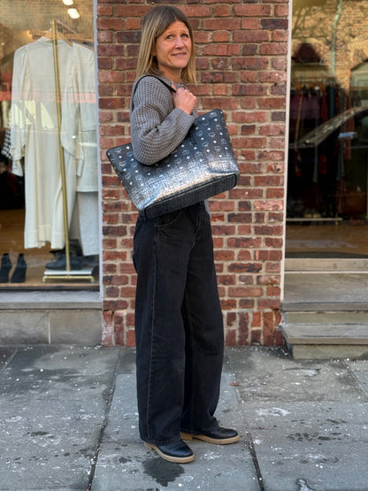 MCM Leather Tote Bag