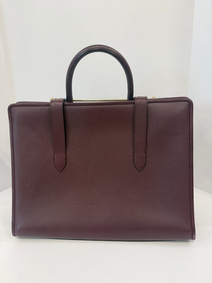 STRATH BERRY Leather Top Handle Bag