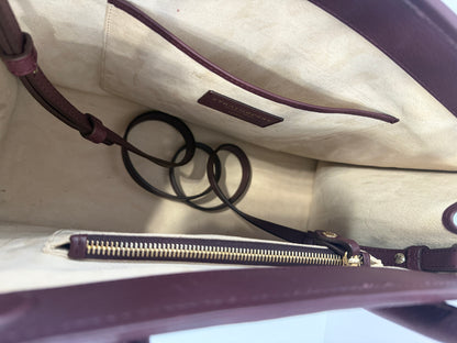 STRATH BERRY Leather Top Handle Bag