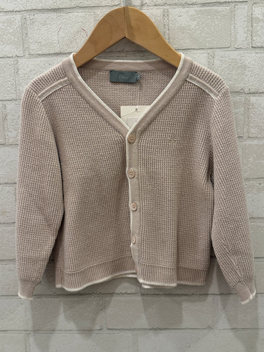 CHRISTIAN DIOR Cotton Cardigan / 3Y