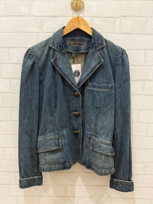 LAUREN By RALPH LAUREN LS Denim Jacket/L