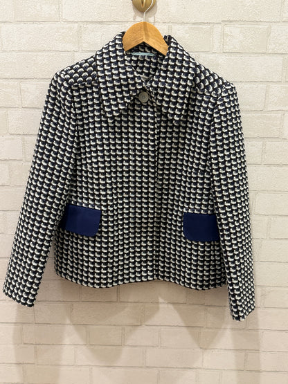 CARVEN Cotton Print LS Jacket/ L-EU42