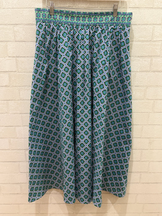 MARELLA Cotton Printed Circlr Maxi Skirt/XL-US12
