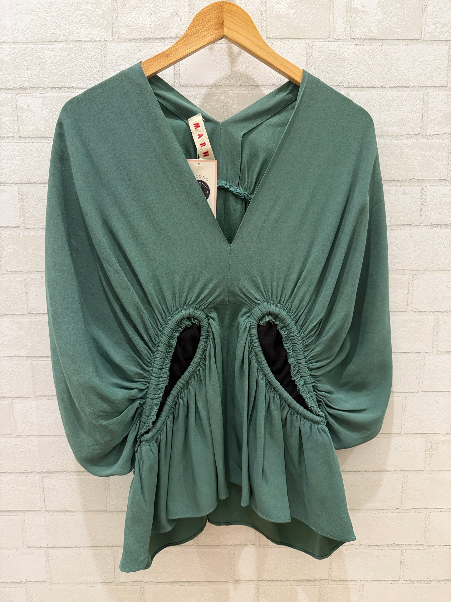 MARNI Sleeveless Pleated top/M-IT44