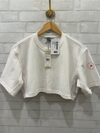 ADIDAS STELLA MCCARTNEY NWT SS Crop Tee/ M