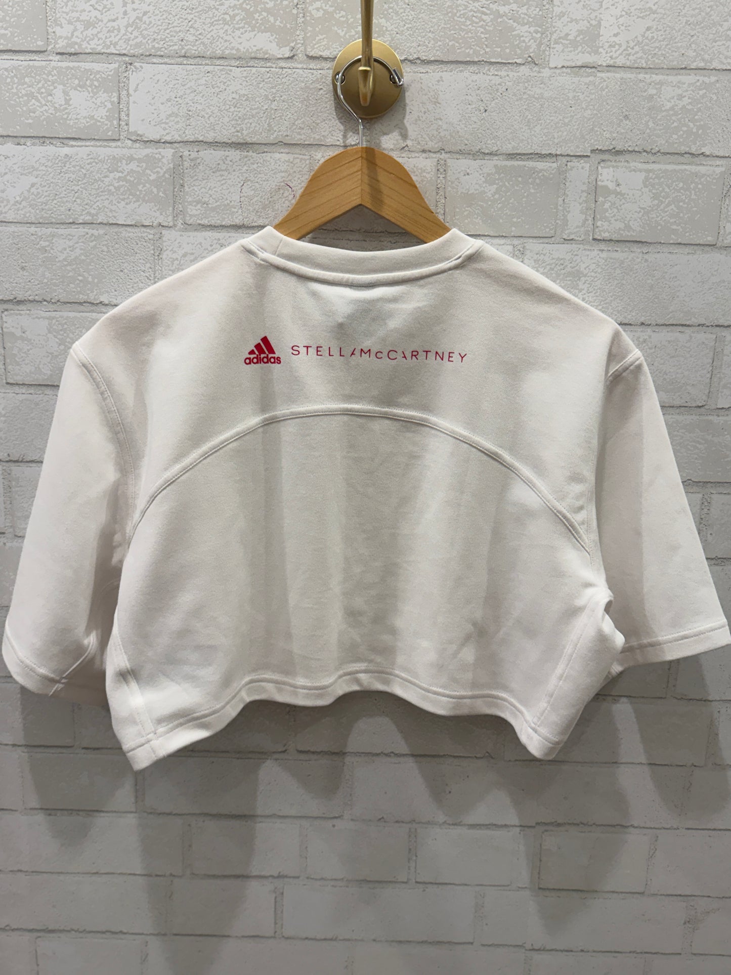 ADIDAS STELLA MCCARTNEY NWT SS Crop Tee/ M