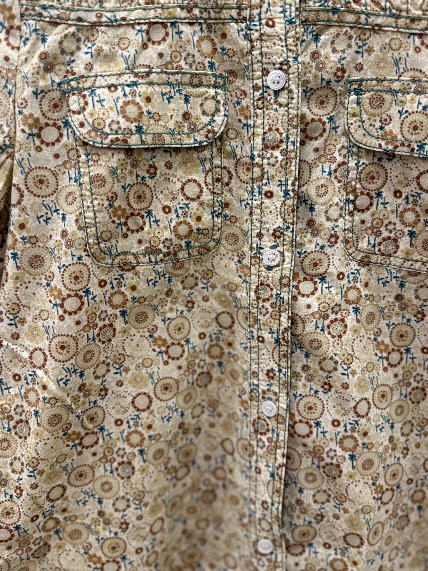 MARC JACOBS  Cotton Ls Printed Shirt/M- US6