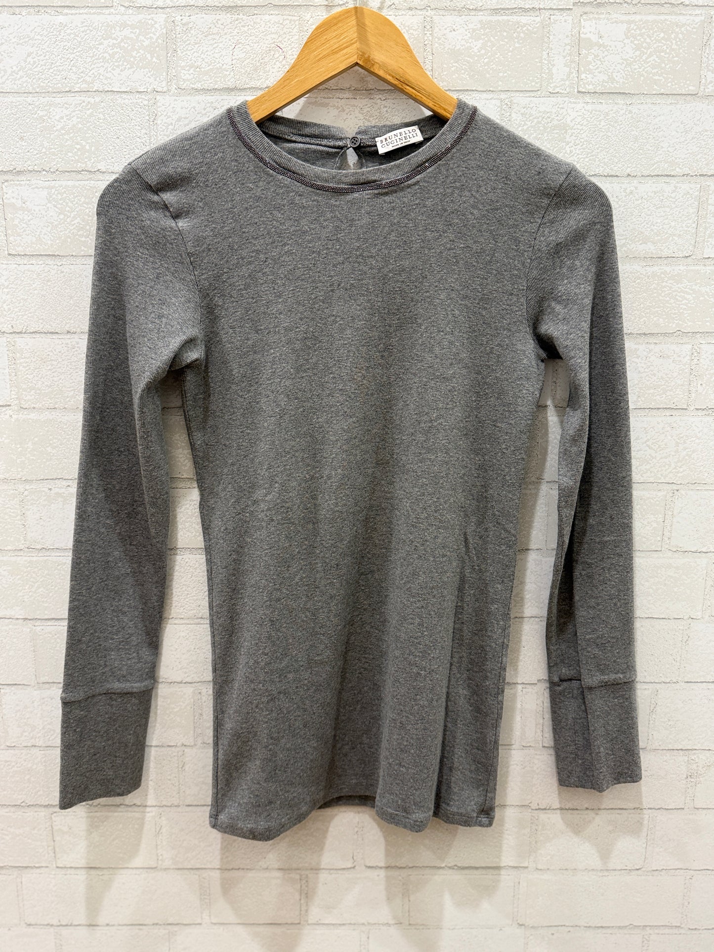 BRUNELLO CUCINELLI Cotton LS Tee Shirt/L